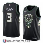 Maillot Milwaukee Bucks Jason Terry No 3 Statement 2018 Noir