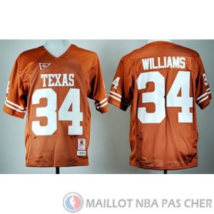 Maillot NCAA Ricky Williams Jaune Oscuro
