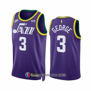 Maillot Utah Jazz Keyonte George NO 3 Classic 2023-24 Volet