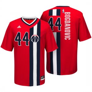 Maillot Manga Cort Bojan Bogdanovic Wizards 44 Rouge