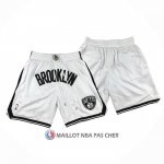 Short Brooklyn Nets Just Don Blanc2