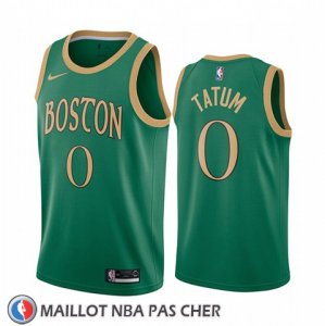 Maillot Boston Celtics Jayson Tatum Ville Vert