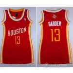 Maillot Femme de Harden Houston Rockets #13 Rouge