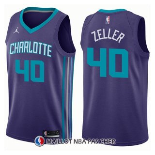 Maillot Charlotte Hornets Cody Zeller Statement 40 2017-18 Volet