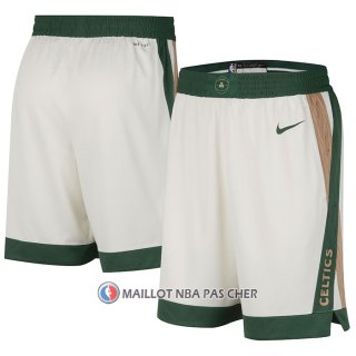 Short Boston Celtics Ville 2023-24 Creme
