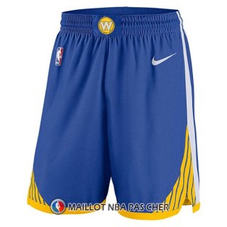 Short Golden State Warriors 2017-18 Bleu