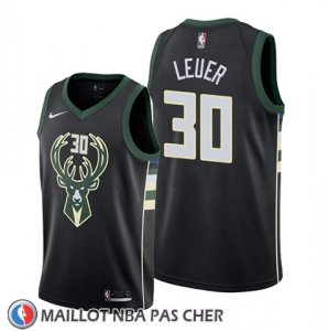 Maillot Milwaukee Bucks Jon Leuer Statement Noir
