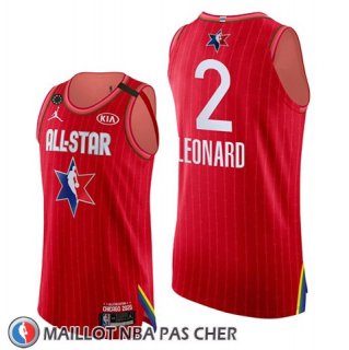 Maillot All Star 2020 Western Conference Kawhi Leonard Rouge
