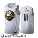 Maillot Golden Edition Atlanta Hawks Trae Young 2019-20 Blanc