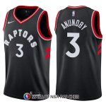 Maillot Tornto Raptors Og Anunoby Statement 3 2017-18 Noir