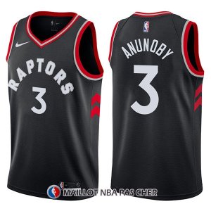 Maillot Tornto Raptors Og Anunoby Statement 3 2017-18 Noir