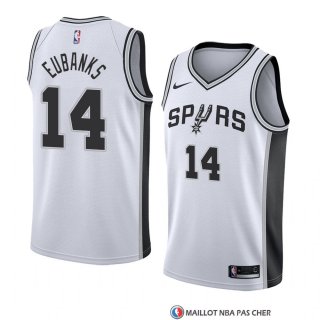 Maillot San Antonio Spurs Drew Eubanks Association 2018 Blanc