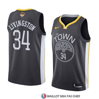 Maillot Golden State Warriors Shaun Livingston 34 Statement 2017-18 Gris