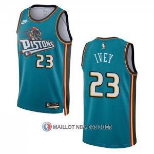 Maillot Detroit Pistons Jaden Ivey NO 23 Classic 2022-23 Vert