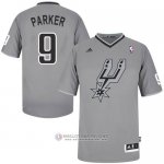 Maillot Parker San Antonio Spurs #9 Gris