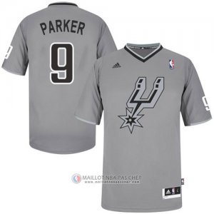 Maillot Parker San Antonio Spurs #9 Gris