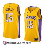 Maillot Los Angeles Lakers Wagner Moritz No 15 Icon 2018 Jaune