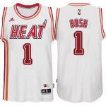 Maillot Retro Heat Bosh 1 Blanc