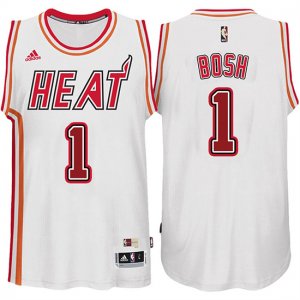 Maillot Retro Heat Bosh 1 Blanc