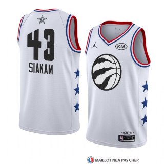 Maillot All Star 2019 Tornto Raptors Pascal Siakam Blanc