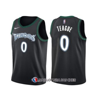 Maillot Minnesota Timberwolves Jeff Teague Classic Noir