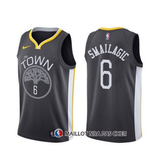 Maillot Golden State Warriors Alen Smailagic Statement 2019-20 Noir