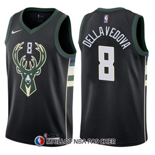 Maillot Milwaukee Bucks Matthew Dellavedova Statement 8 2017-18 Noir