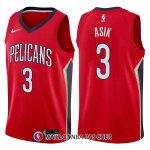 Maillot New Orleans Pelicans Omer Asik Statement 3 2017-18 Rouge