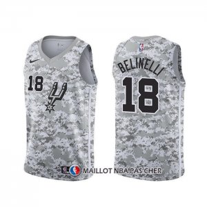 Maillot San Antonio Spurs Marco Belinelli Earned Camuflaje