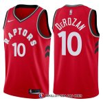 Maillot Authentique Toronto Raptors Derozan 2017-18 10 Rouge