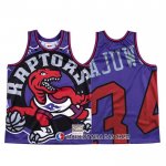 Maillot Tornto Raptors Hakeem Olajuwon Mitchell & Ness Big Face Volet