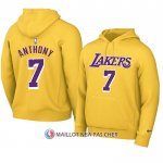 Veste a Capuche Los Angeles Lakers Carmelo Anthony Jaune