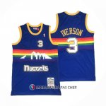 Maillot Denver Nuggets Allen Iverson Mitchell & Ness 2006-07 Bleu