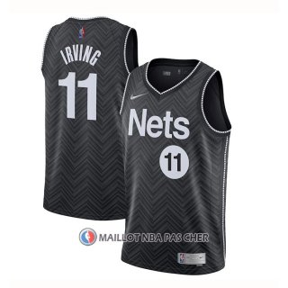 Maillot Brooklyn Nets Kyrie Irving Earned 2020-21 Noir