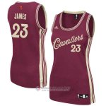 Maillot Femme de James Noel Cavaliers #23 Rouge