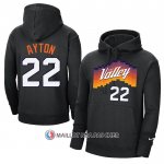 Veste a Capuche Phoenix Suns Deandre Ayton Noir