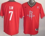 Maillot Lin Houston Rockets #7 Rouge