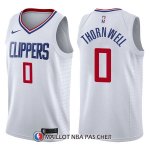Maillot Los Angeles Clippers Sindarius Thornwell Association 0 2017-18 Blanc