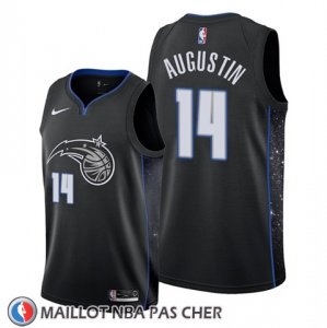 Maillot Orlando Magic D.j. Augustin Ville Edition Noir