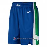 Short Dallas Mavericks Ville 2022-23 Bleu