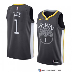 Maillot Golden State Warriors Damion Lee Statement 2018 Noir