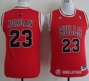 Maillot Enfant de Jordan Chicago Bulls #23 Rouge