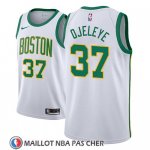 Maillot Boston Celtics Semi Ojeleye No 37 Ciudad 2018-19 Blanc