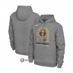Sweats con Capucha Denver Nuggets 2023 NBA Finals Champions Locker Room Pullover Gris