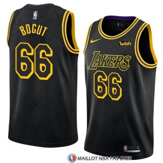 Maillot Los Angeles Lakers Andrew Bogut Ville 2018 Noir