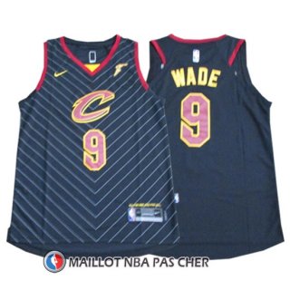Maillot Cleveland Cavaliers Wade 9 2017-18 Noir