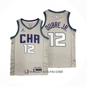 Maillot Charlotte Hornets Kelly Oubre JR. NO 12 Ville Edition Gris