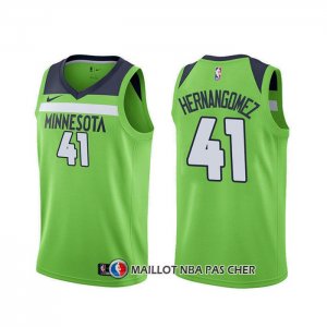 Maillot Minnesota Timberwolves Juancho Hernangomez Statement 2019-20 Vert