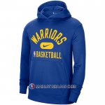 Veste a Capuche Golden State Warriors Performance Practice 2021-22 Bleu