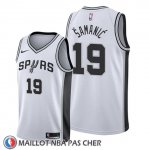 Maillot San Antonio Spurs Luka Samanic Association 2019-20 Blanc